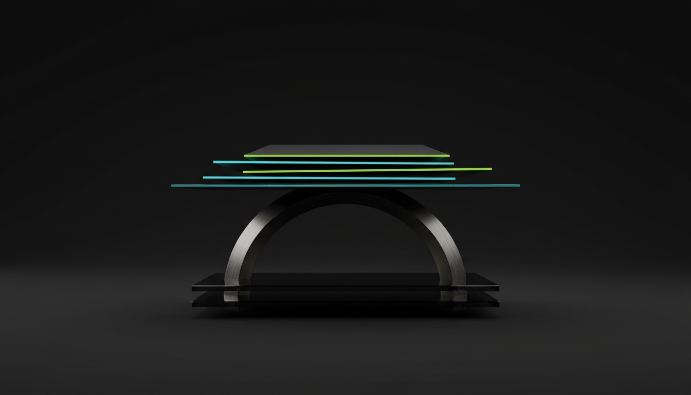 Concentric centered luminous thresholds with one precise alert point